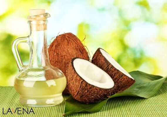 Tẩy da chết nách dùng dầu dừa và vitamin E
